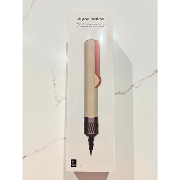 Dyson Airstrait Ceramic Pink Straightener Hair Dryer - Picture 1 of 5